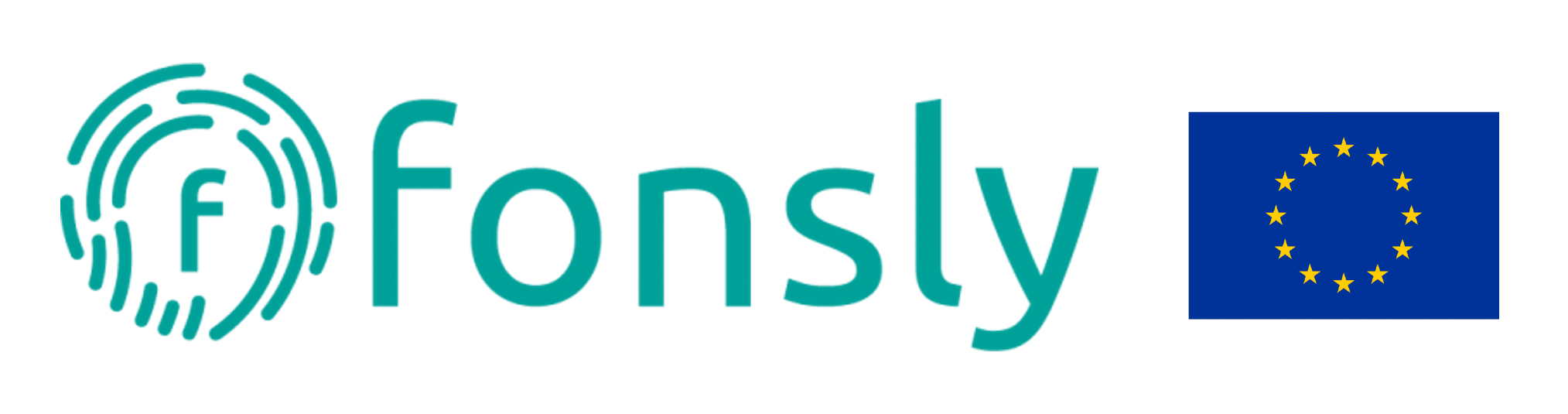 Logo Fonsly i logo UE